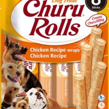 Inaba Dog Churu Rolls Wraps Chicken