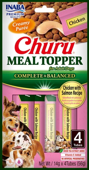 Inaba Dog Meal Topper Chicken With Salmon