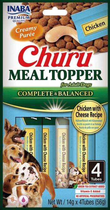 Inaba Dog Meal Topper Chicken With Cheese