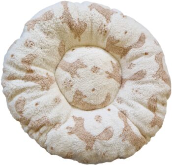 Donut Kussen L Vos Bruin