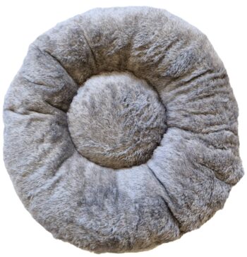 Donut Kussen S Uni Grijs