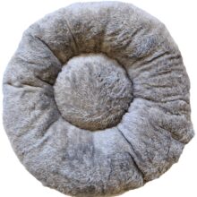Donut Kussen XL Uni Grijs