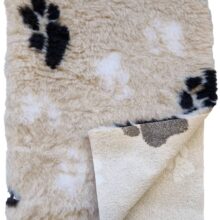 Vetbed L Ongebiesd Antislip 2 Poot Beige