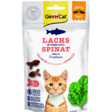 GimCat Crunchy Snack Zalm & Spinazie