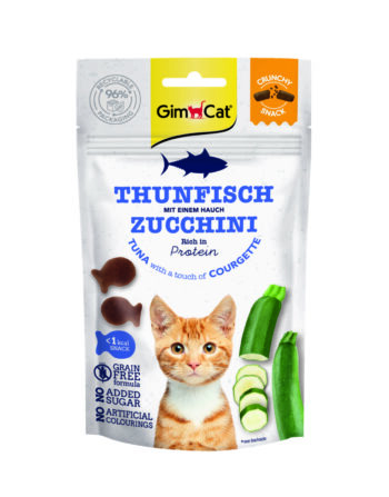 GimCat Crunchy Snack Tonijn & Courgette