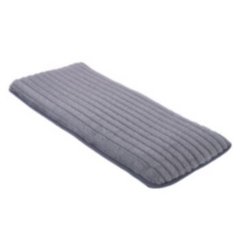 Kussen voor in de vensterbank - kleur Stone (grijs) Rows