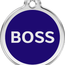 Dierenpenning luxe "Boss"