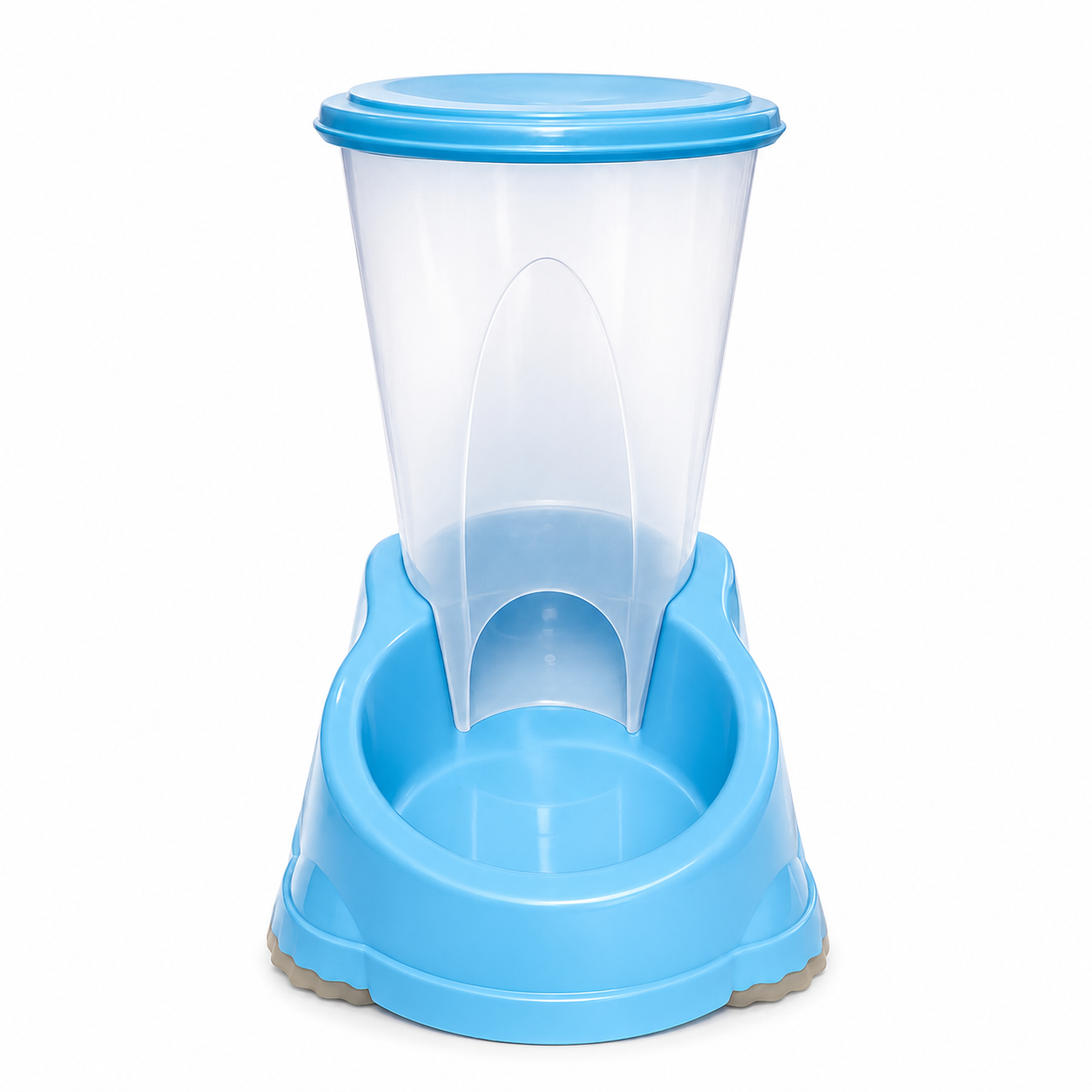 Flamingo voersilo voerbak voor dieren Lichtblauw - 1,5 liter - voerautomaat - Afbeelding 2